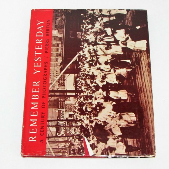 Book REMEMBER YESTERDAY A CENTURY OF PHOTOGRAPHS 1965 used - Picture 1 of 8
